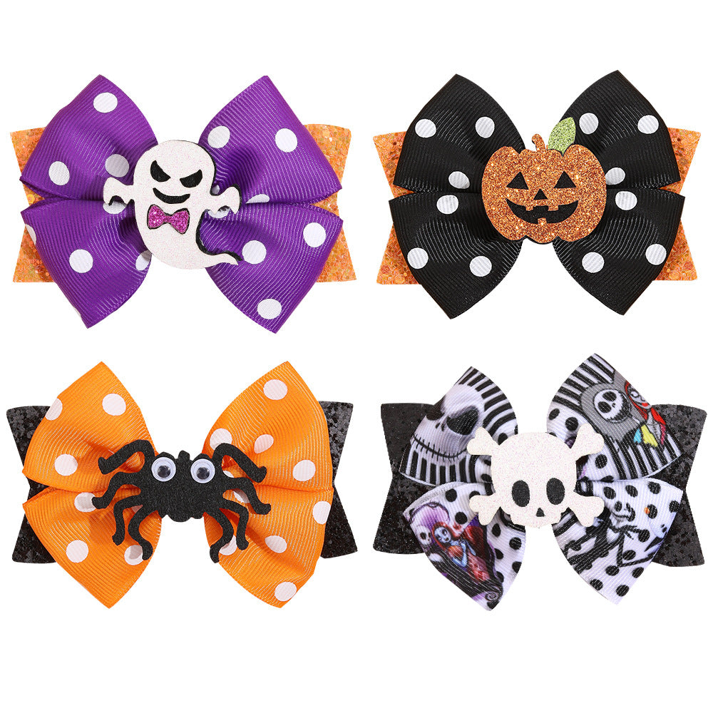 Wholesale 3pcs children' s bow hair accessories